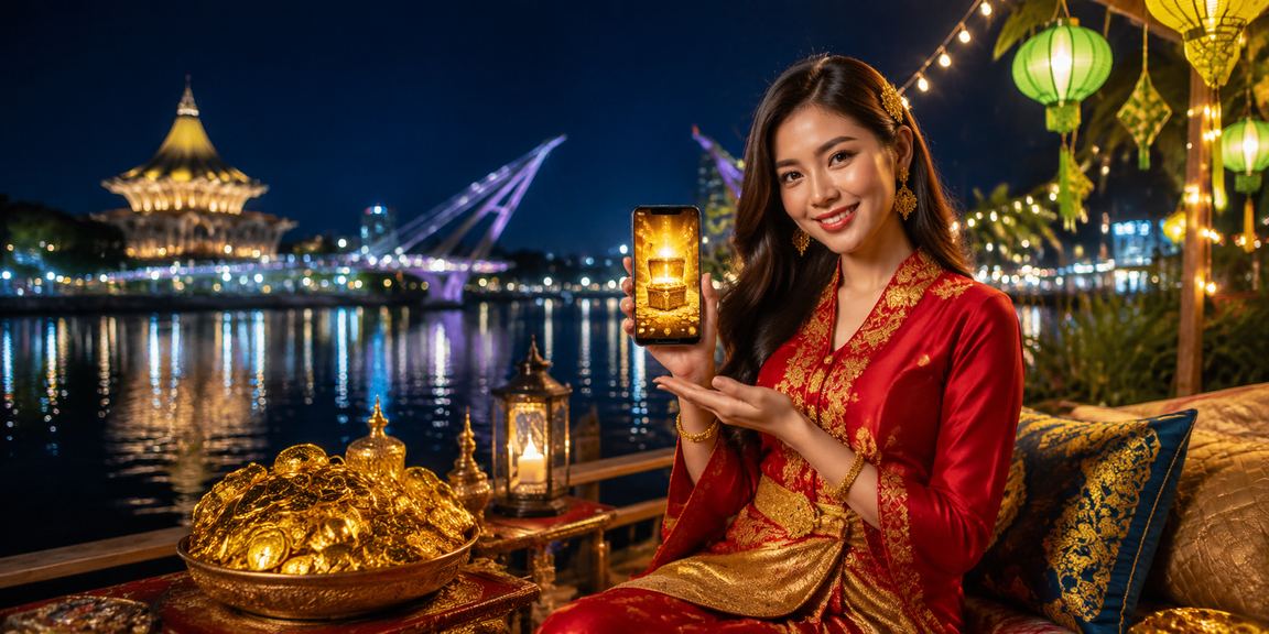 Pertaruhan sukan di Kuching dengan suasana perayaan Hari Raya pada platform pcm99